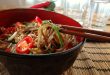 Паста с цуккини и козьим сыром